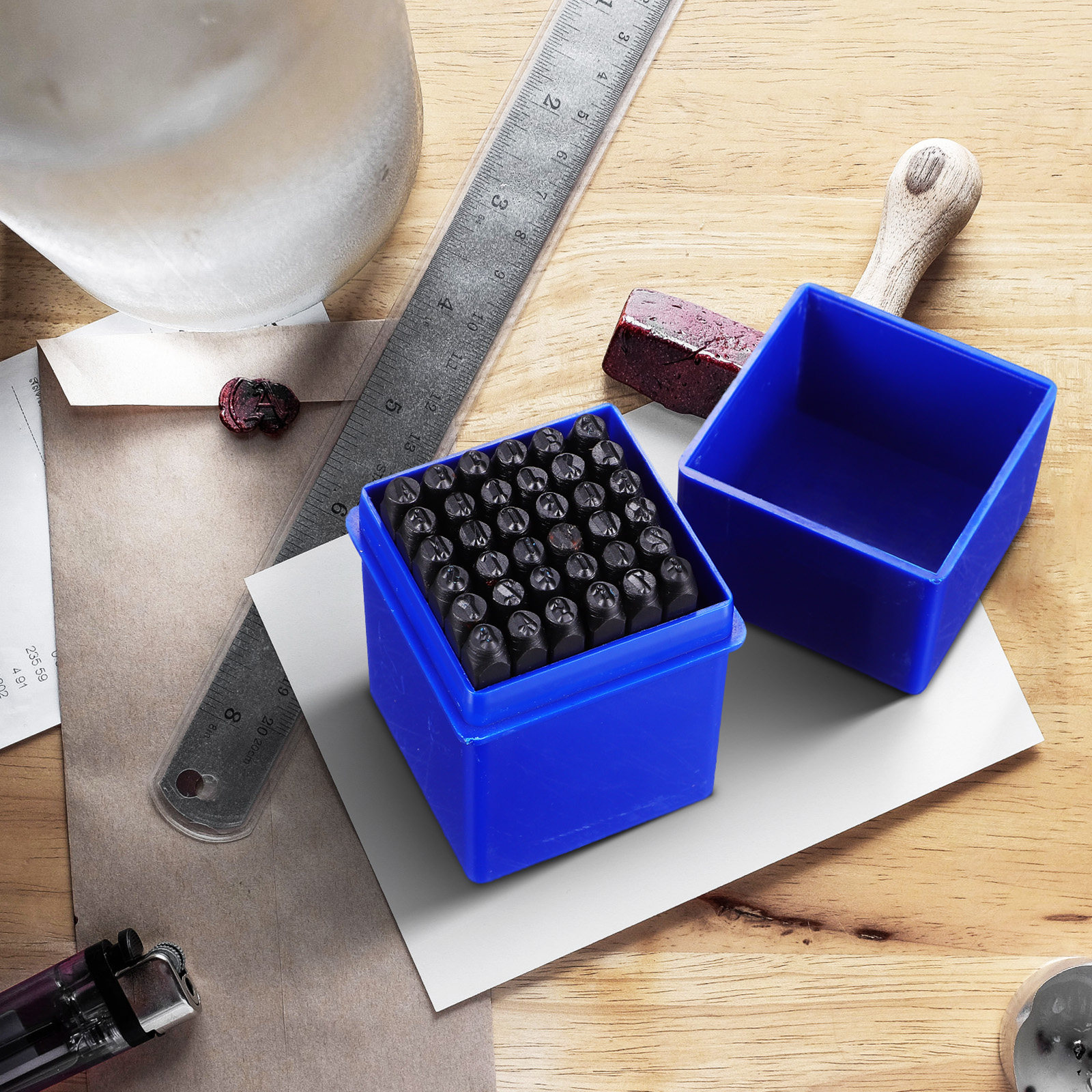 Tools For Fabrication Workshop - 1Set Metal Number and Letter Punch