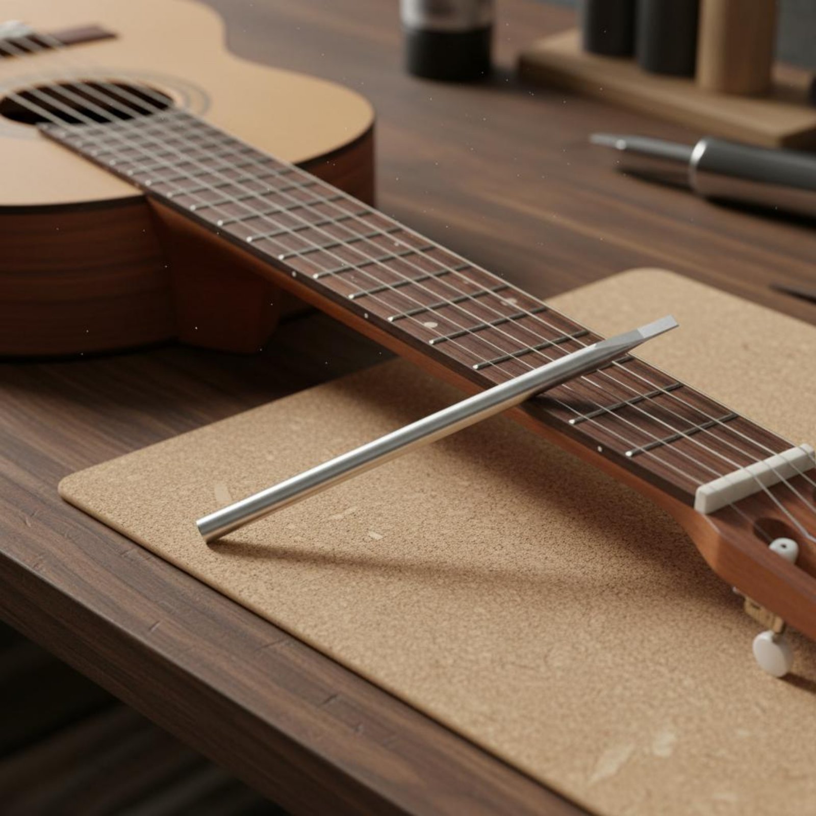 Tools For Metal Workshop - Luthier Fret Press Tool Non-Damaging Guitar