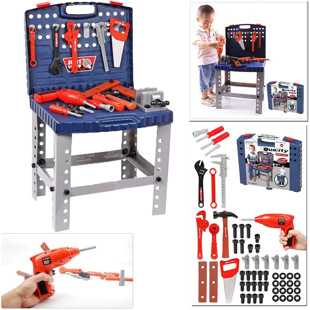 Kids Toy Tool Workbench with R – обзор и цена Tools Workshop For Kids