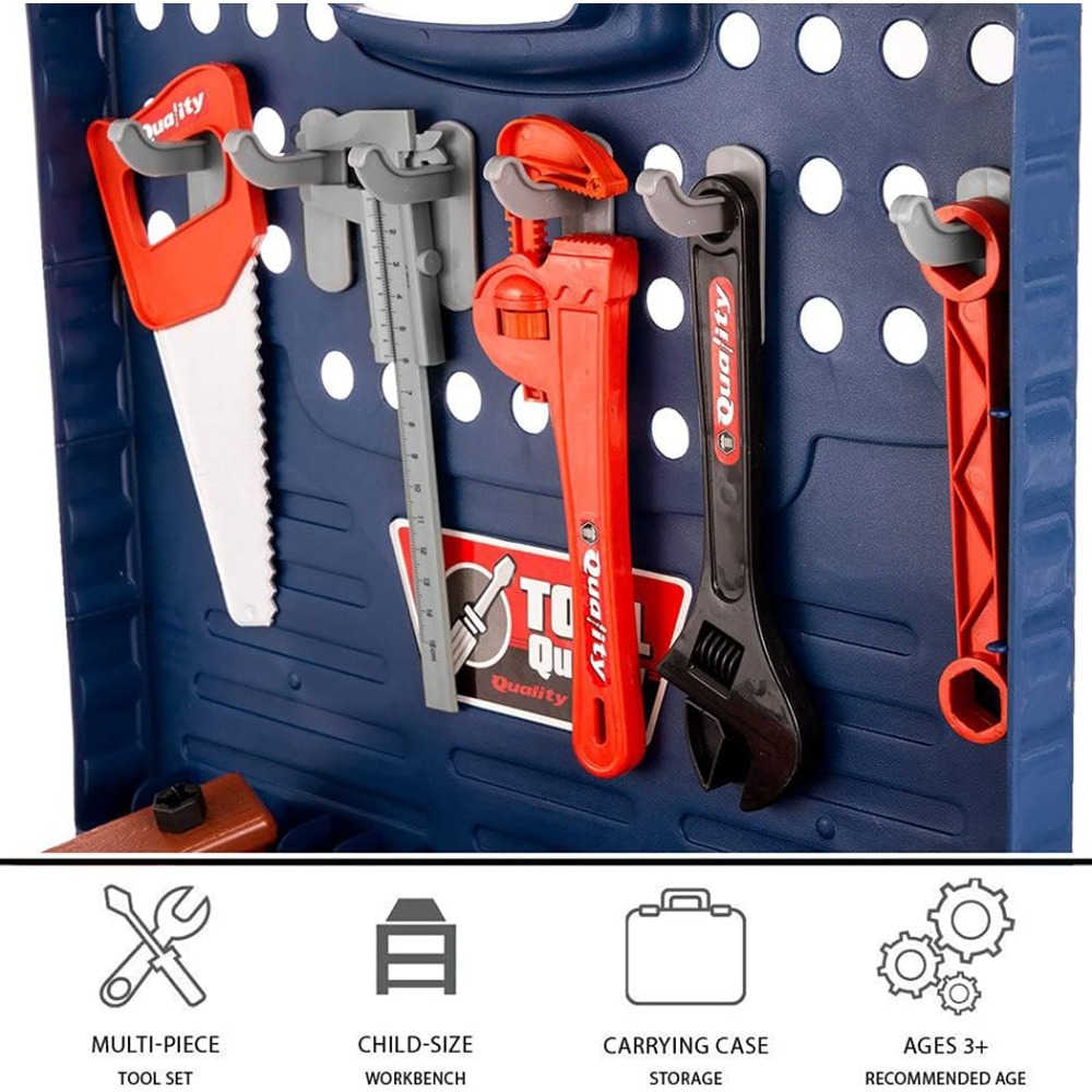 Kids Toy Tool Workbench with R – обзор и цена Tools Workshop For Kids