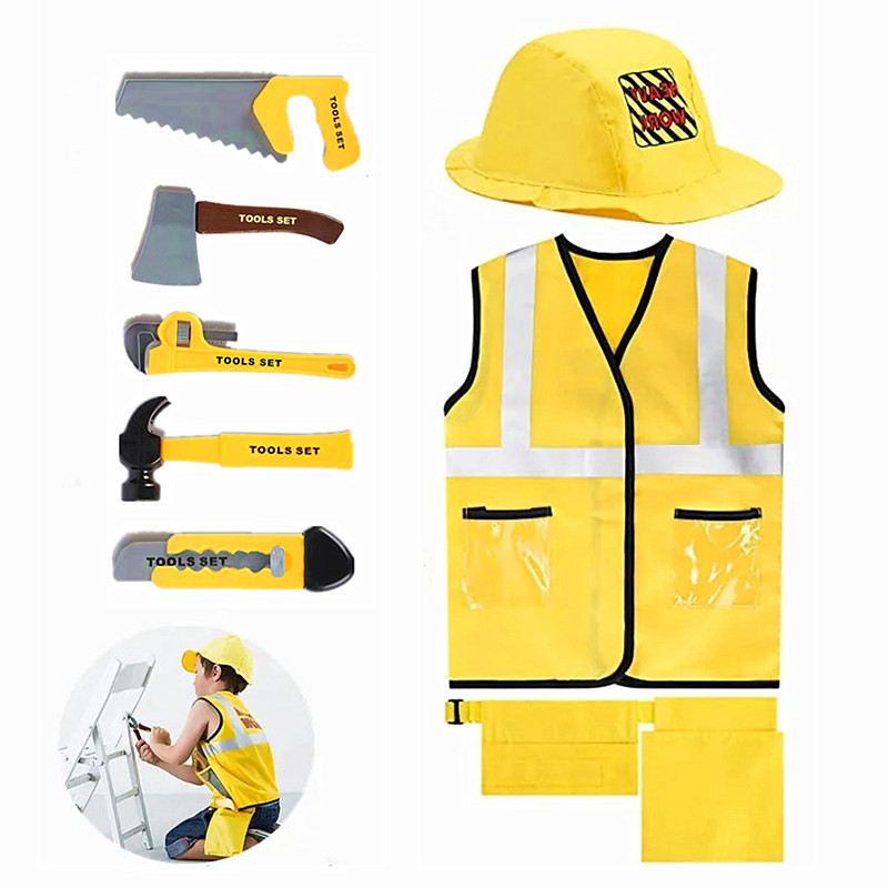 3-6Y Kids Construction Worker  – обзор и цена Tools Workshop For Kids