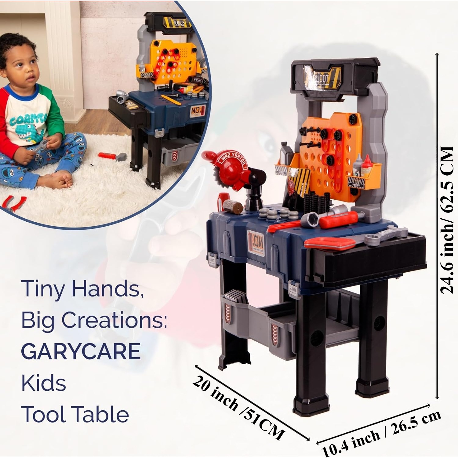 65PCS Kids Tool Bench Set Pret – обзор и цена Tools Workshop For Kids