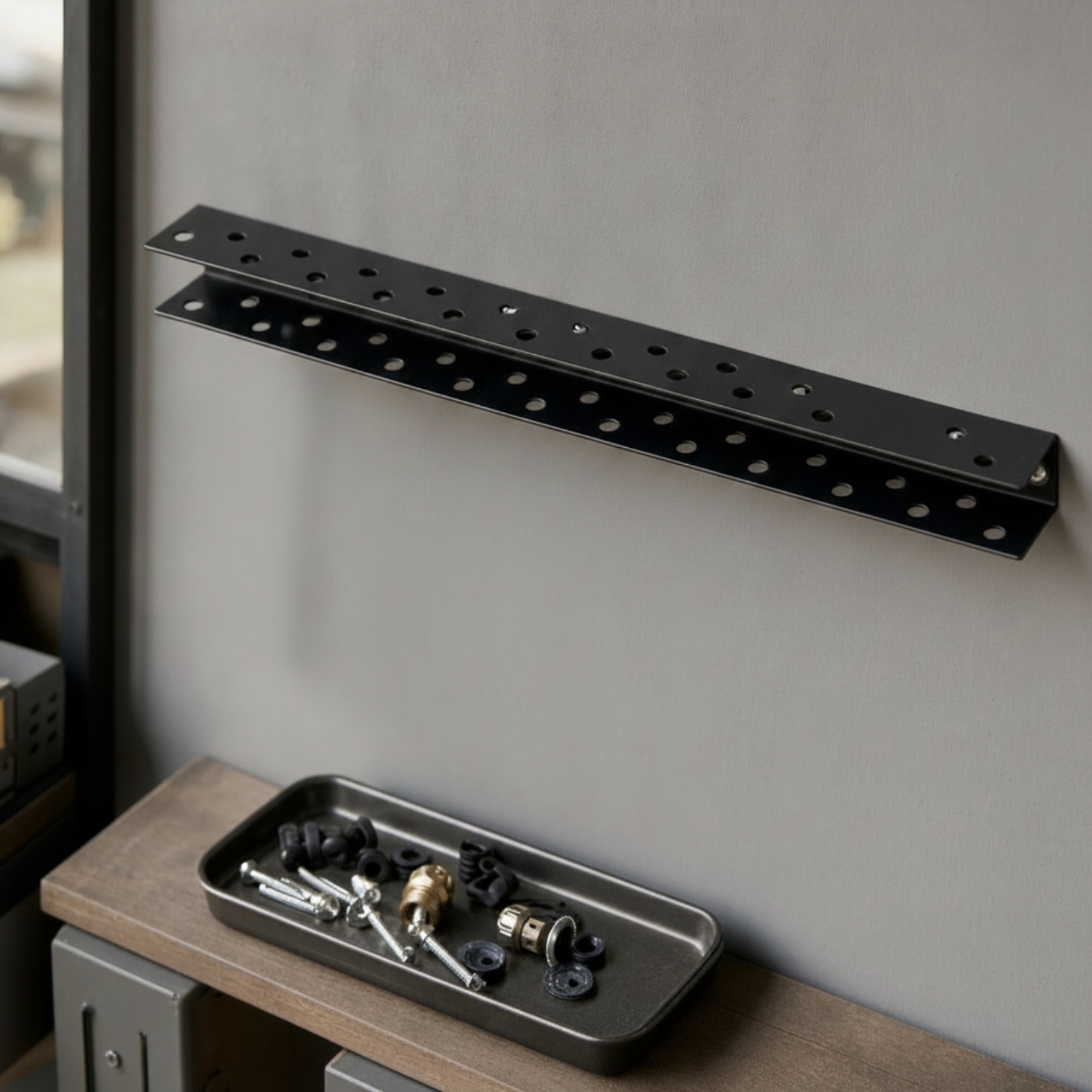 Wall-Mounted Tool Rack Multi-H – обзор и цена Tools For Metal Workshop