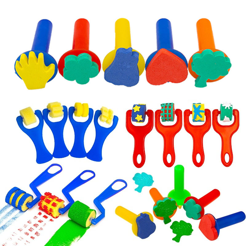 Children Toddler Sponge Stamp  – обзор и цена Tools Workshop For Kids