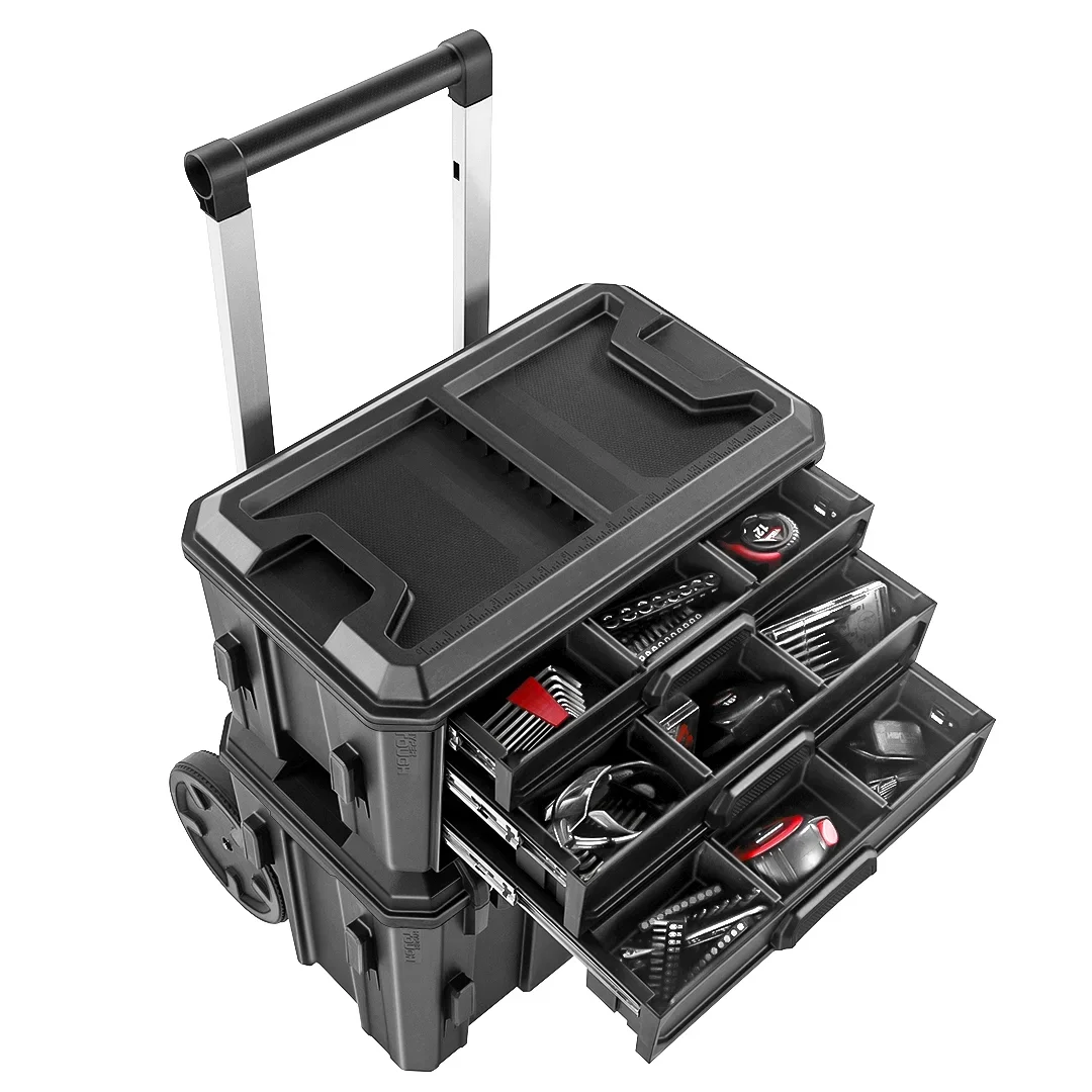 3-Tier Stackable 3 Drawer Tool – обзор и цена Workshop Tools Classification