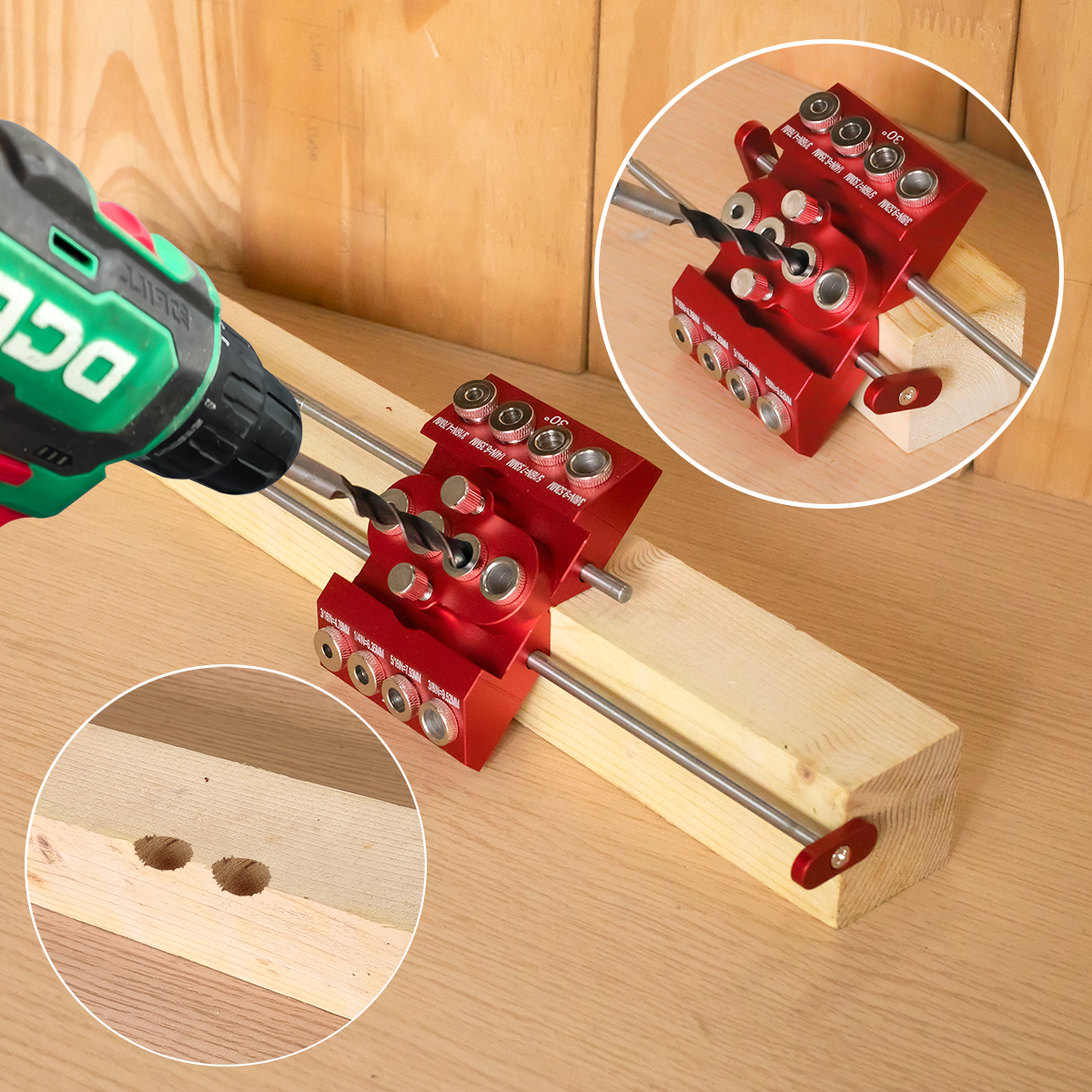 30°/45°/90° Aluminum Pocket Ho – обзор и цена Pocket Hole Jig