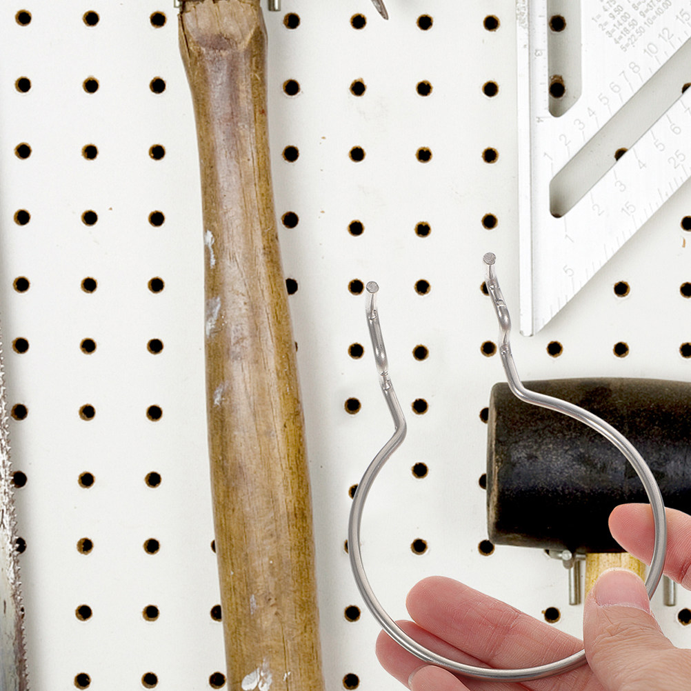 8Pcs Metal Pegboard Hooks Dual – обзор и цена Tools For Metal Workshop