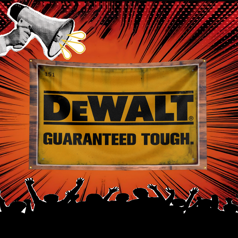 Dewalt Tool Flag  Polyester Ba – обзор и цена Workshop Tools Hanging