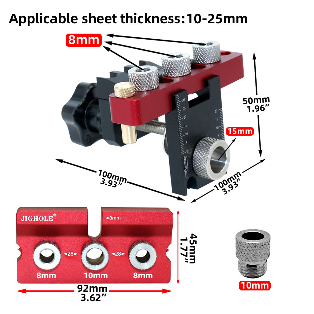 3 In 1 Universal Dowel & Pocke – обзор и цена Pocket Hole Jig