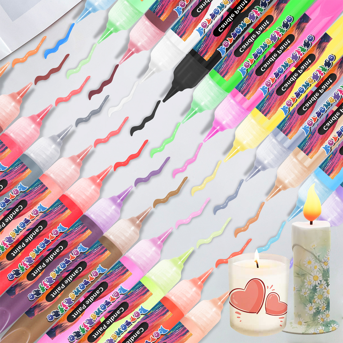 24Colors 10Ml Candle Paints Hi – обзор и цена Tools Workshop For Kids