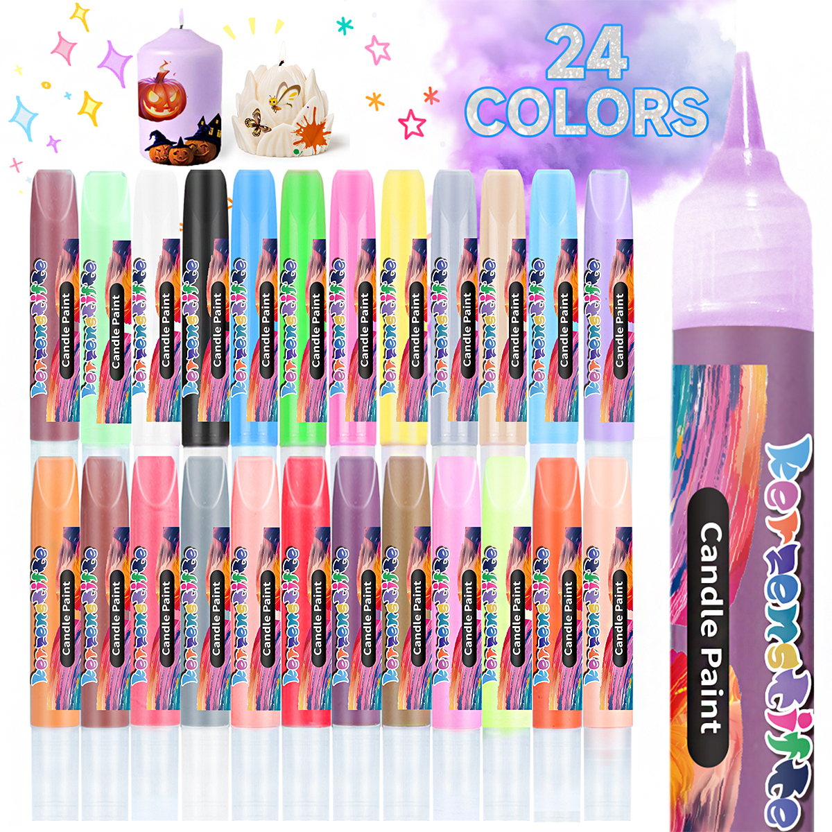 24Colors 10Ml Candle Paints Hi – обзор и цена Tools Workshop For Kids