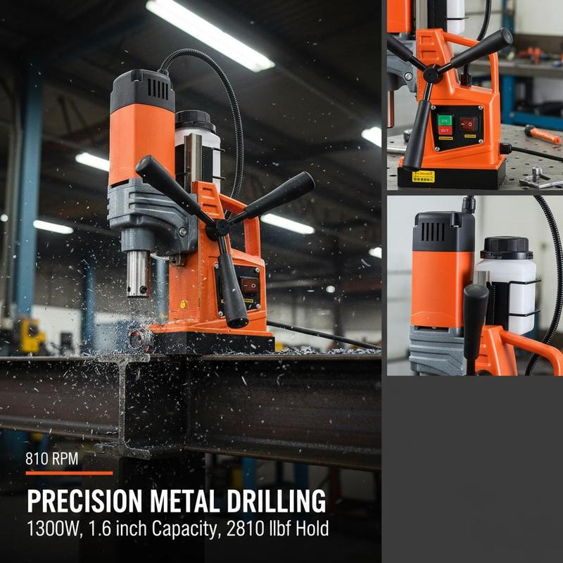 Magnetic Core Drill Press 1.6  – обзор и цена Tools For Fabrication Workshop