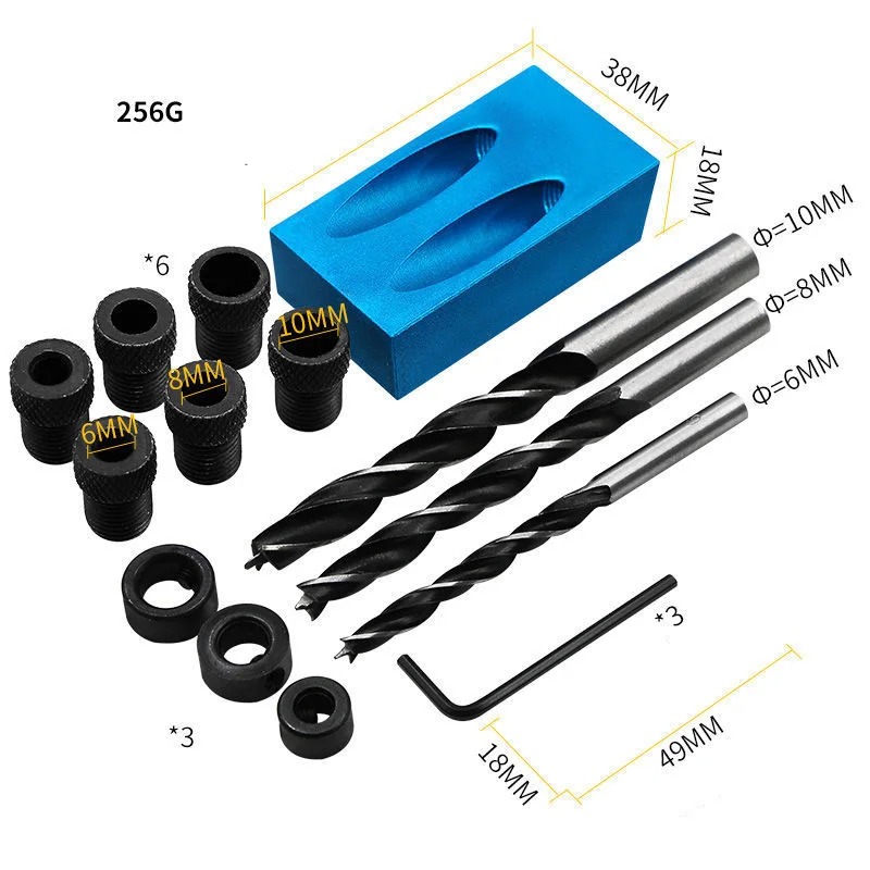 14Pcs 15 Degrees Pocket Hole J – обзор и цена Pocket Hole Jig