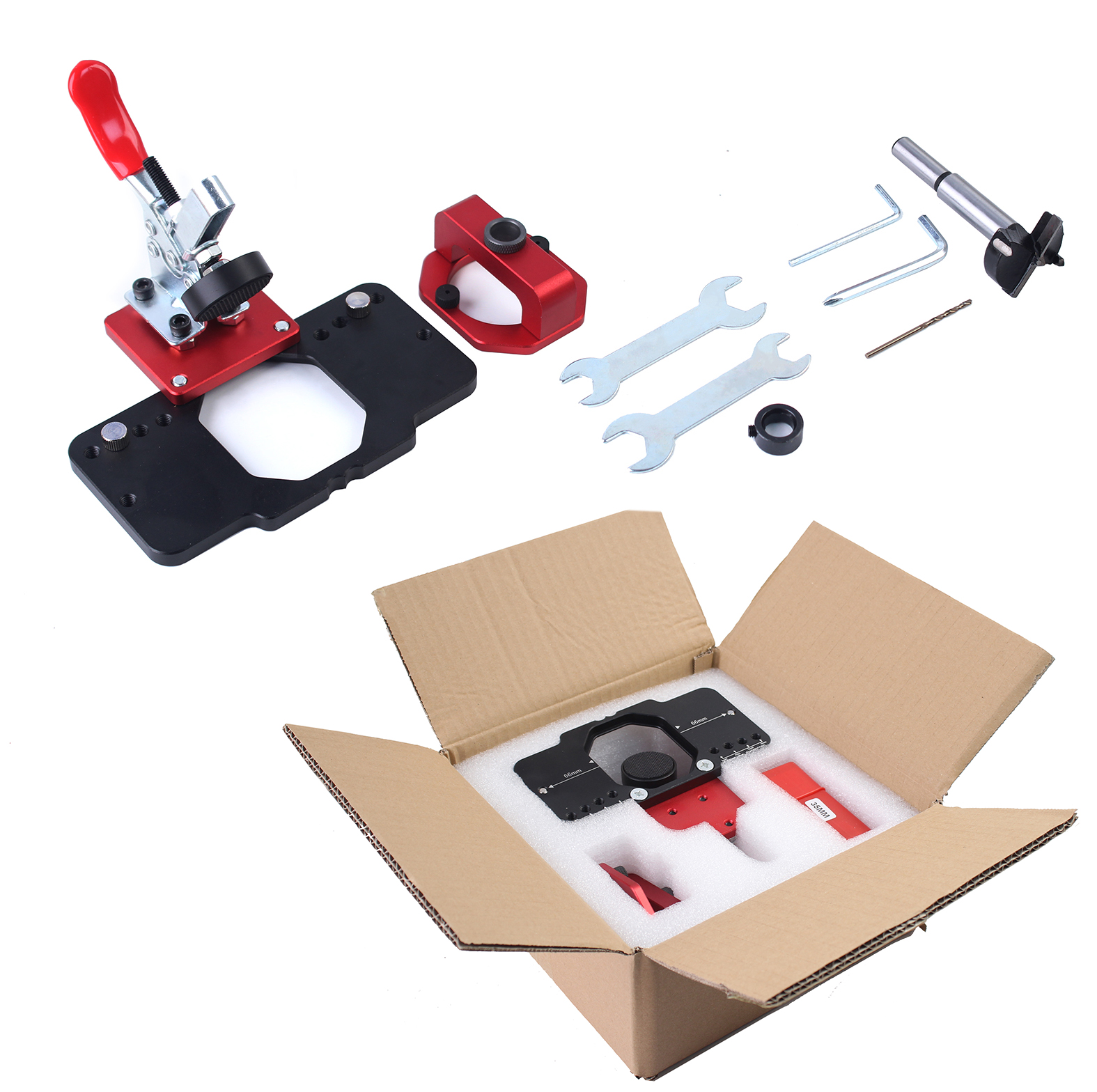 35mm Concealed Door Hinge Jig  – обзор и цена Pocket Hole Jig