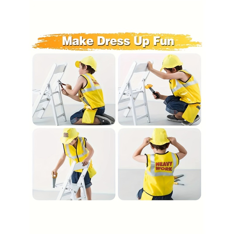 Toddler Construction Worker Ve – обзор и цена Tools Workshop For Kids