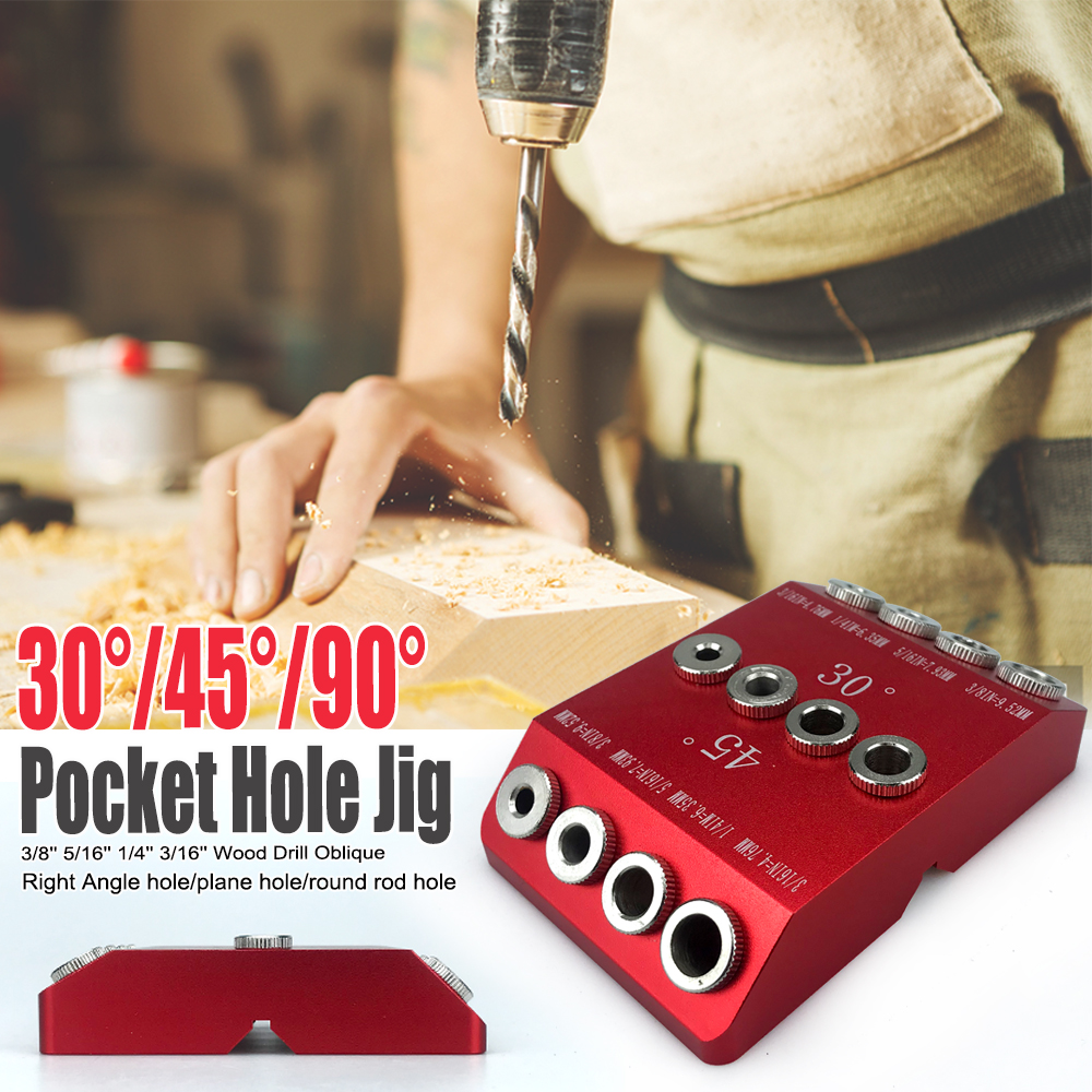 New 30/45/90 Degree Angle Obli – обзор и цена Pocket Hole Jig