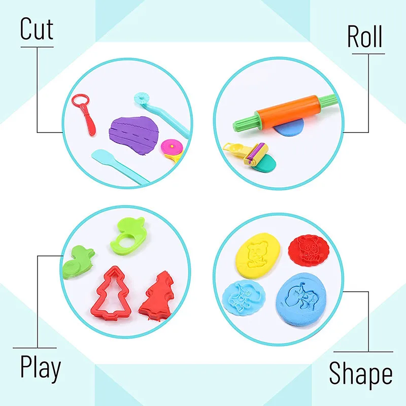 Kids DIY Play Dough Art Craft  – обзор и цена Tools Workshop For Kids
