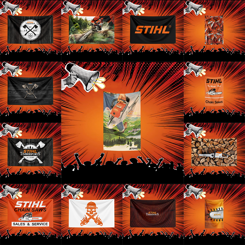 Stihl Tool Flag 3x5 FT Polyest – обзор и цена Workshop Tools Hanging